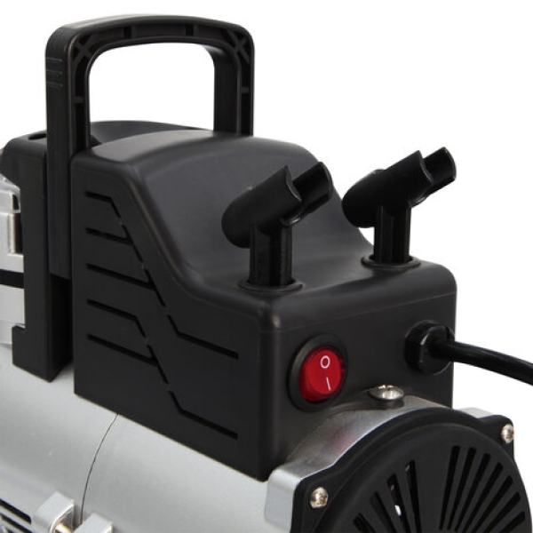 oil free compressor with double cooling